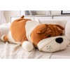 Stuffed Animals Dog,Yellow 17.7in Stuffed Bulldog Stuffed Animal Dogs Cute