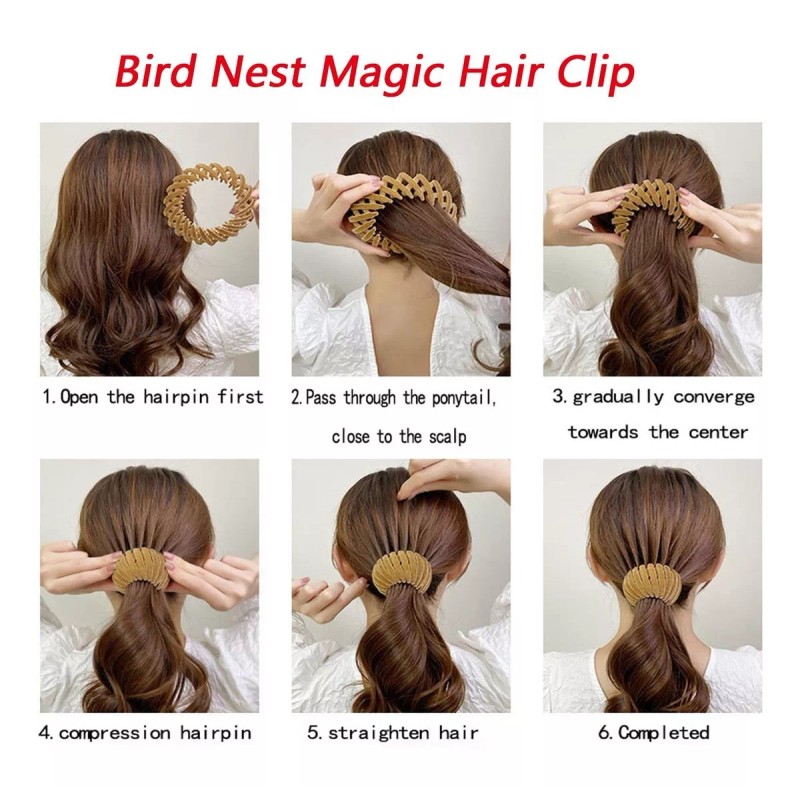 Xing Chen Hai Yang 7 Uds Zabernim Hair Holder, Nido