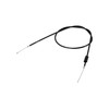 MOTOFLEX Set of 4 Bowden cables, black, high-link MZ TS