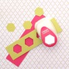 Vaessen Creative Craft Paper Punch, Hexagon, 2.5 cm, for DIY