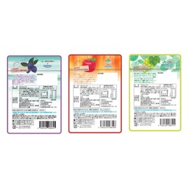 Kaneka Foods Gummies with Labre Lactic Acid Bacteria Assortment (Hokkaido Huscup, Aomori Apple, Okayama Muscat), 1.4 oz (40 g) x 9 Bags, Popular, Large Capacity