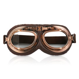Cosplay Goggles Steampunk Motorcycle Goggles for Costume Retro Pilot Style Goggles