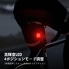 CYCLAMI Bicycle Light Bicycle Tail Light Brake Lamp- 60 Lumens