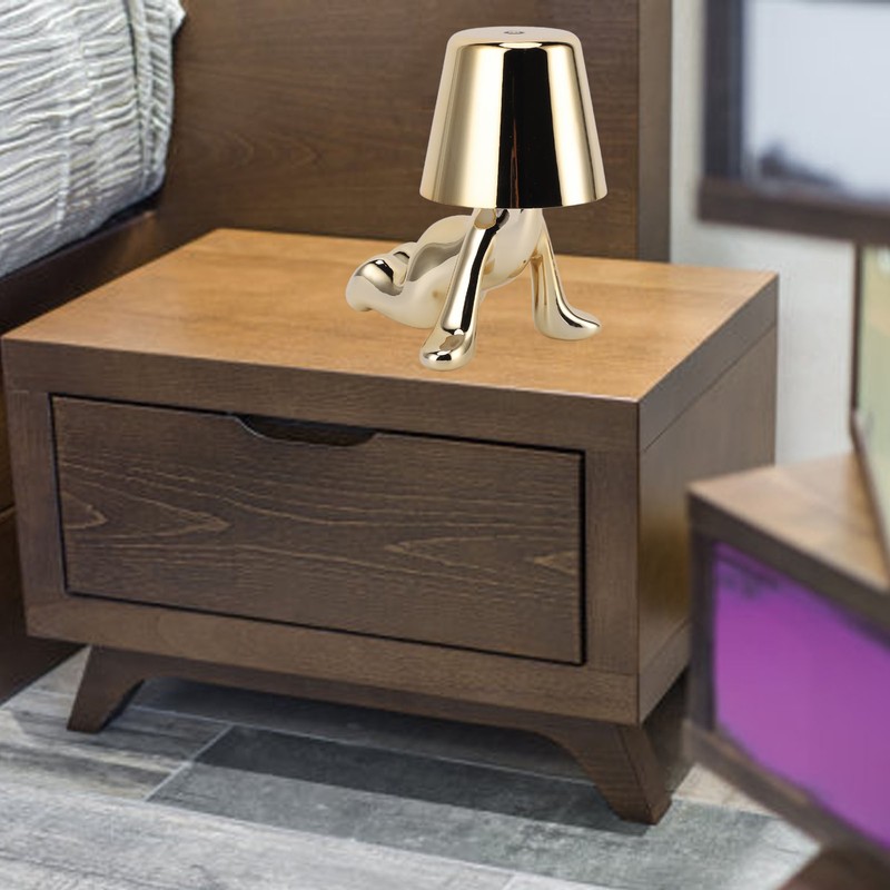 LED Table Lamp Touch Control Desk Light 3 Modes USB