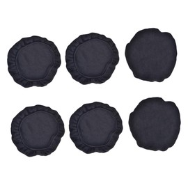 Gatuida 6pcs Stretchable Fabric Ear Headphone Covers Washable and Ear Pad Protectors for Headphones Easy to Install Comfortable Fit for Daily Use