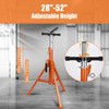 Gravee Heavy-Duty Pipe Stand Adjustable Folding Pipe Jack Stand |