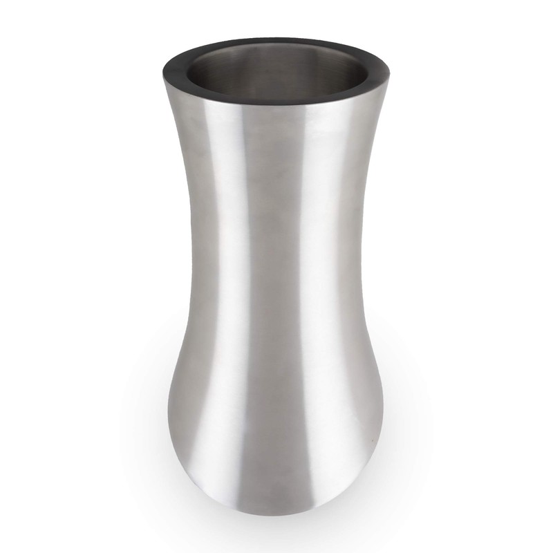 Viski Convex Wine Chiller, Double Wall Wine Cooler, Single Bottle