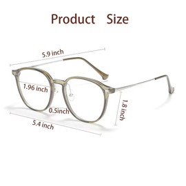 HDiGit Nearsighted Glasses for Women Men Distance Myopia Glasses Distance Glasses For Driving (colour-bb, -4.0)
