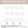 24pc Red Cat Eye False Nails - Glue-on Short Square