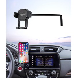 Masergogo Car Phone Holder for 2017-2022 Honda CR-V / 2020-2022 CRV Hybrid, 5/7-inch Screen Fixed Clip, Auto Accessories Navigation Bracket, Interior Decoration Mobile Phone Mount, 360° Rotation