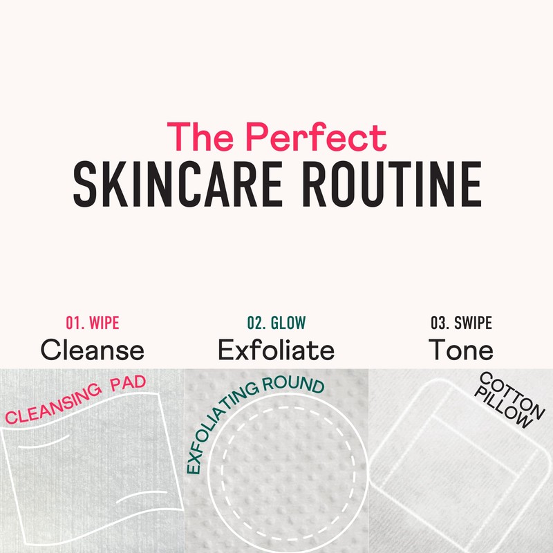 Swisspers Premium Cotton Pillows - 100% Natural, Ultra-Soft Beauty Essentials