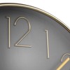 Bloomingville Aureate Hour Wall Clock, Grey and Gold