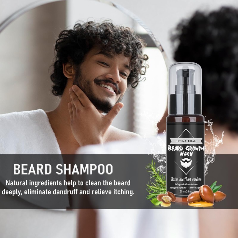 Upgraded Beard Care Set for Men, 11 in 1 Beard