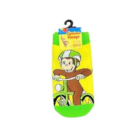 Small Planet Curious George Kids Socks/Helmet