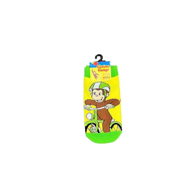 Small Planet Curious George Kids Socks/Helmet