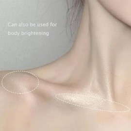 쉬머 다이아몬드 글로우 하이라이터 2색 팔레트 밝고 윤곽을 잡아주고, 빛나는 , 축제 및 데일리 메이크업을 위한 자연스러운 Shimmer Diamond Glow Highlighter 2-Color Palette for Brightening and Contouring, Natural for Festive and Daily Makeup [02]