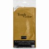 Trendware Glittering Gold Paper Tablecloths, 3 Count