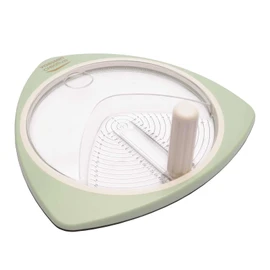 Vaessen Creative Circle Cutter Paper, Circle Cutter, for Cutting Circles with a Diameter of 2.5 – 15 cm, Mint Green, Cuts Paper, Cardstock, Photos, Foam Rubber, Cardboard etc.