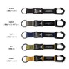 Liberta tmky-003 Men's Key Holder, Carabiner, Buckle Included, Nylon Keyring,