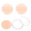 Baluue 3 Sets Portable Powder Box Refillable Makeup Holders with