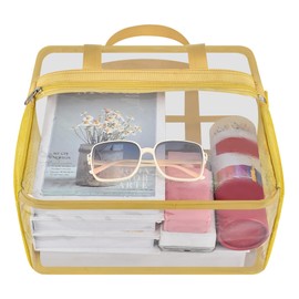 Oraben Clear Bag for Stadium Events 12x6x12 Clear Tote Bag for Women Sports Fan Tote Transparent Lunch Bag for Work Concert