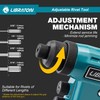 LIBRATON Heavy-Duty Rivet Gun, Pop Rivet Gun Set, Professional Hand