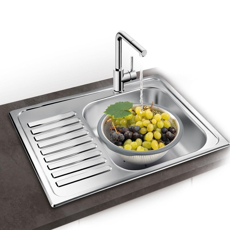 Tescoma 428516 Scolatutto con bordo largo ø 20 CM "GrandCHEF"