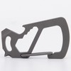 SEIWEI Quick Release Keychain Titanium Alloy 6 Angle Wrench Multifunctional