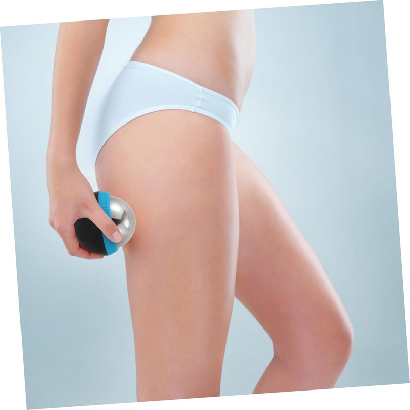 Healvian Stainless Steel Massage Ball Physio Ball for Deep Muscle