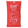 Groß Fire Blanket Für Workplace/Home 1 m Glass Fabric Schnell