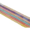 MAHAVIMOKSA Mixed 6 Pastel AB Colors 6mm Flat Sequin Trim