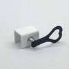 White Sliding Door Sash Stopper Small 4ea