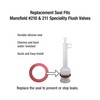 Fluidmaster K-400A-023 Mansfield Toilet Fill Valve and Flush Valve Seal