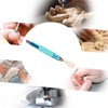 Electric Engraving Pen Stainless Steel Rechargeable Ergonomic Handle Sensitive Switch