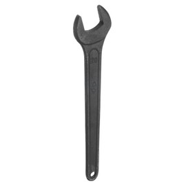 sourcing map Single Open Ended Spanner Wrench, 20mm, Thicken Carbon Steel Open End Wrench Tool for Automotive Repair and Furniture Assembly, Black