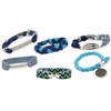 Lena 42651 Elastic Bracelets Craft Kit, Multi-Colour