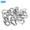 PATIKIL M5 Stainless Steel Thimbles 20pcs Wire Rope Thimbles 5mm