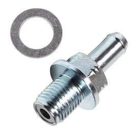 MOXRUQ 045-0357 PCV Valve with Gasket | 17130-PND-A01 OEM Replacement Positive Crankcase Ventilation Valve Compatible with Honda CR-V, Accord, Civic, HR-V, ILX | Direct Fit, Silver