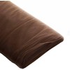Pico Textiles Brown Tulle Fabric - 54" by 40 Yards