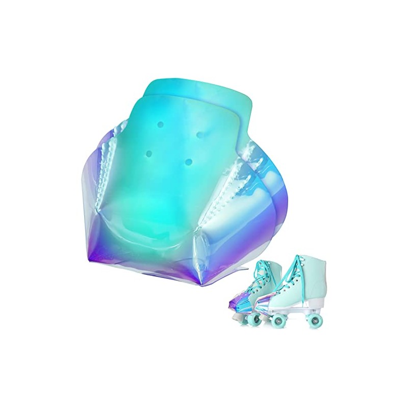 2 protectores de piel sintética para patines de cuatro ruedas