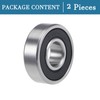 QUARKZMAN 6000-2RS 10 x 26 x 8 mm Ball Bearings