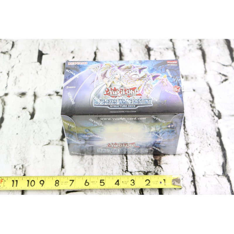 Yu-Gi-Oh! 1st Ed Blue-Eyes White Destiny Structure Deck DISPLAY (8ct)