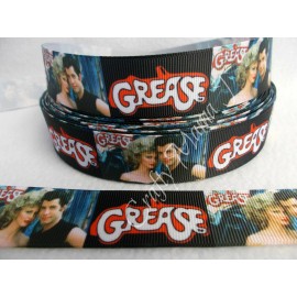 Unbranded Grease 1" Grosgrain Ribbon ~YOUR CHOICE 5 or 10 Yard (Movie) - 5 Yards