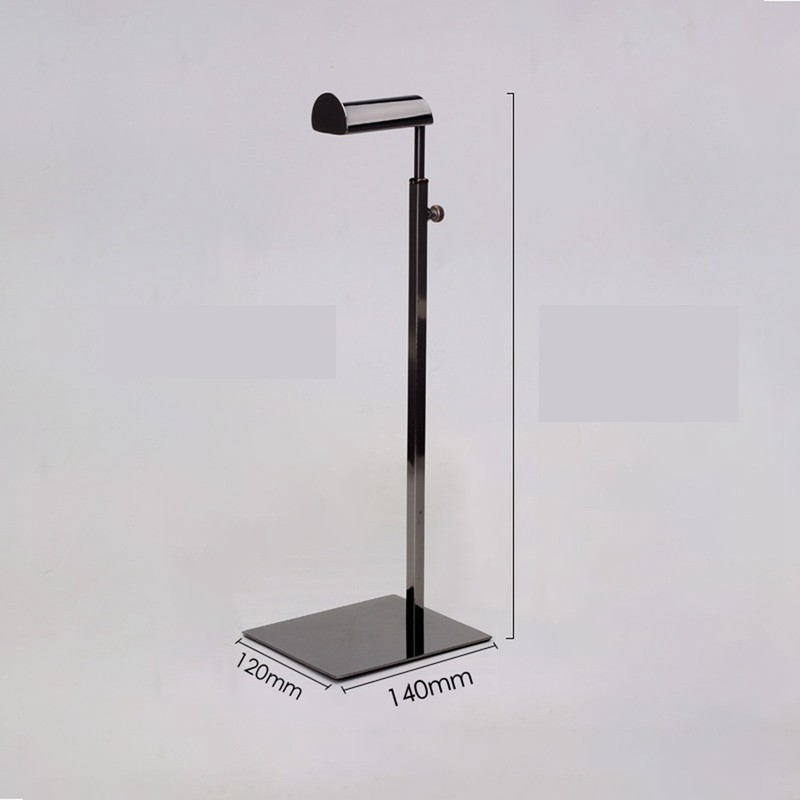 Handbag Display Stand Stainless Steel Height Adjustable Single Hook Purse