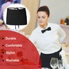 DOVORTEX 2 Pack Black Waist Apron, Waitress Apron With 3