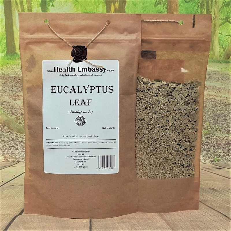 Health Embassy Eucalyptus Leaf (Eucalyptus L) Loose Herbal Tea (100g)