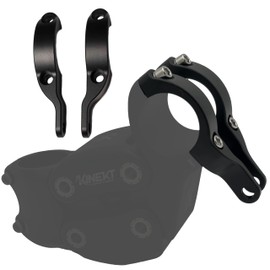 KINEKT Stem Faceplate with Light Mount - Secure Bike Accessory, Adjustable Fit, Easy Installation, Durable Design for Night Riding & Enhanced Visibility (Stem Sold Separately)