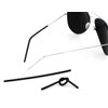 HeCheng Replacement Anti-Slip Rubber Silicon Temple Ear Socks for Eye
