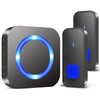 Wireless Doorbell,1300ft Long Range Waterproof Cordless Door Bell Chime Kit,