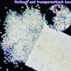 5600pcs Resin Flatback Rhinestones for Crafting, Transparent Crystal AB 4mm